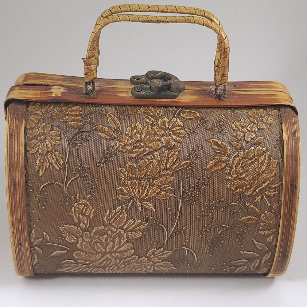 Wood Bamboo Purse